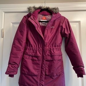 Girls large Columbia winter coat